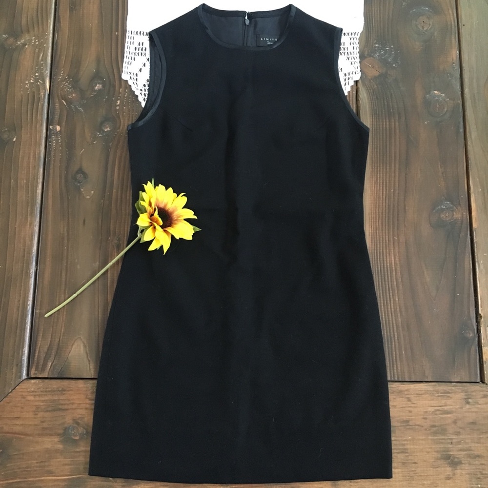 The Limited Black Sleeveless Sheath Dress Size 4